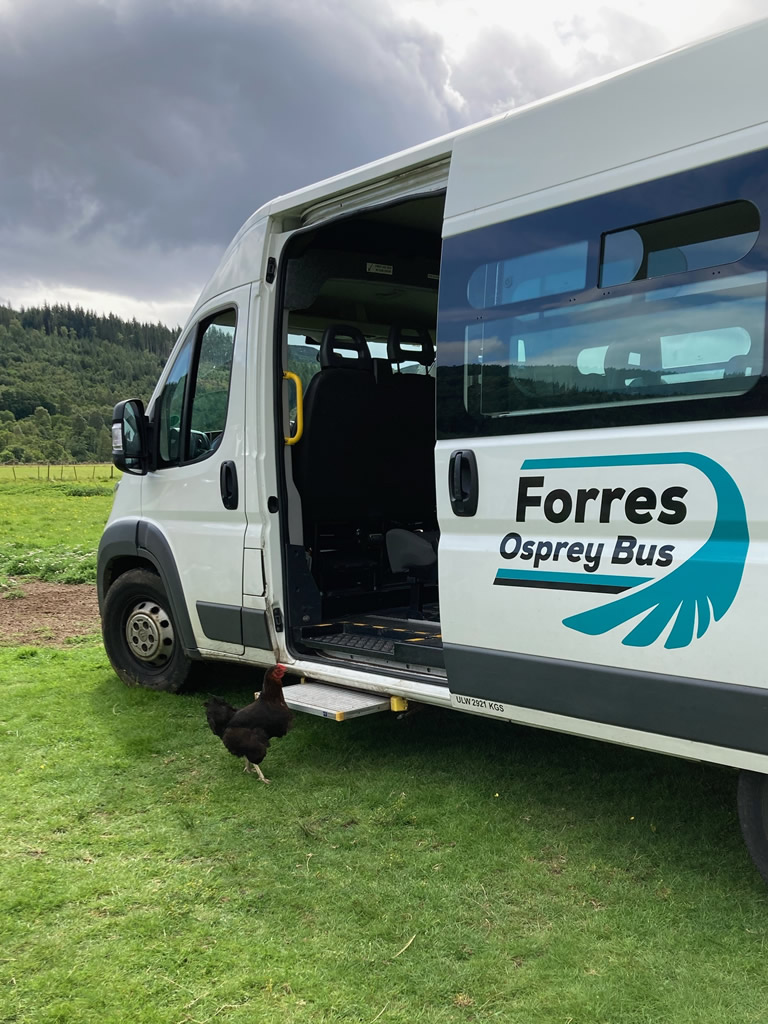 Forres Osprey Bus Service Book Online
